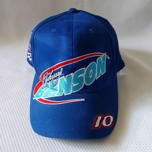 Johnny Benson NASCAR #10 Valvoline hat, baseball cap, snapback